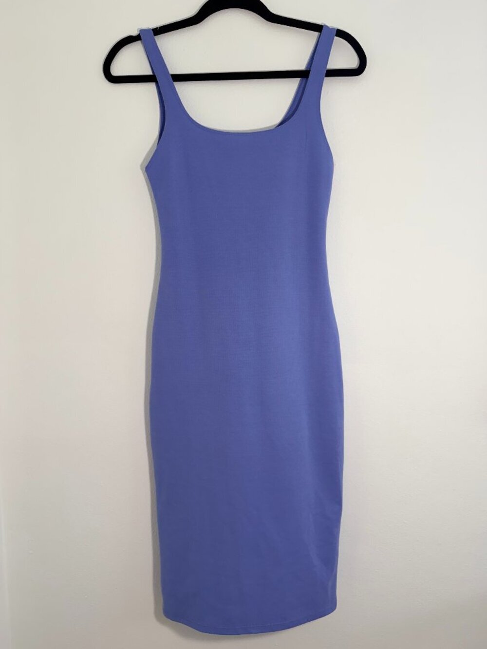 Zara Lavender Stretch Tank Midi Dress Size M Minimalist Summer Vacation